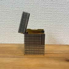 S.T.Dupont Line 1S Gas Lighter Silver Used