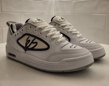 ES Footwear Creager White Grey Black Mens Size 9  Skate es emerica tech etnies