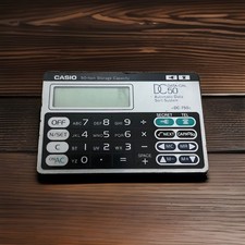 Casio DC-750c Vintage Calculator Data-Cal Automatic Data Sort System