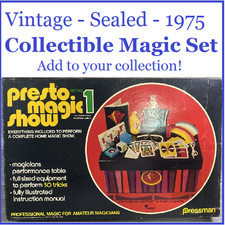 Vintage Presto Magic Show Set No. 1 Pressman ...
