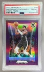 Giannis Antetokounmpo 2023 Panini Prizm Deca #120 Purple 64/99 PSA 10
