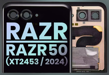 Moto Razr 50 2024 2025 XT2453 XT2553 Outer OLED Display LCD Screen gD