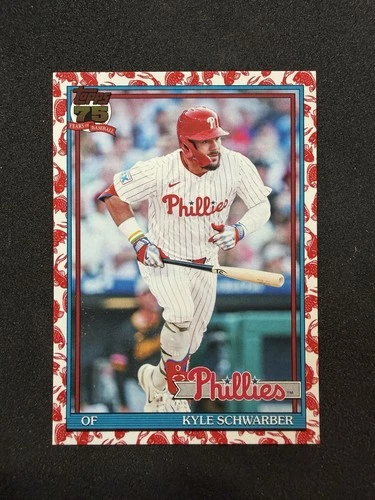 2026 Topps Series 1 Kyle Schwarber Base (RAW)