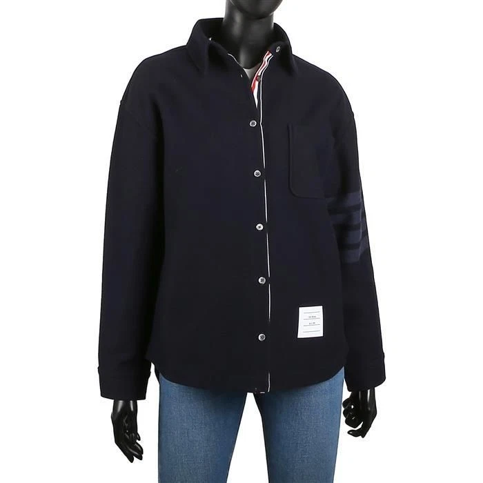 Camicia Thom Browne a righe 4 barre 67184217