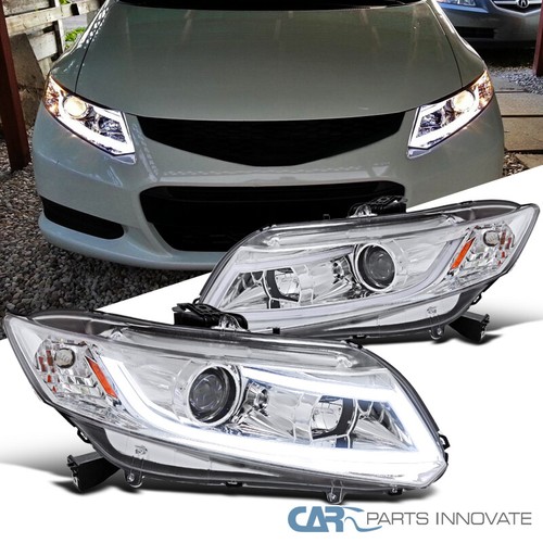 Coupe Sedan Clear Projector Headlights 
