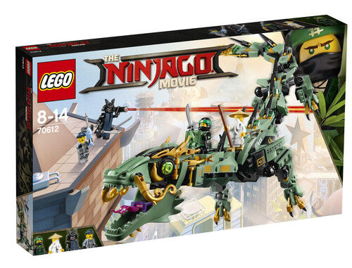 ninjago movie green ninja mech dragon