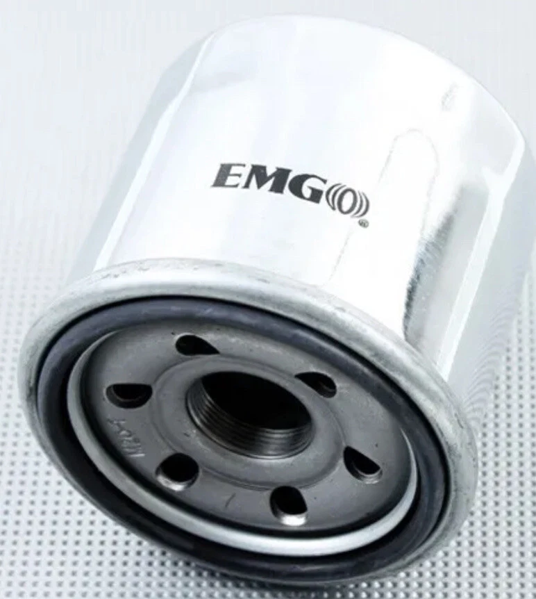FILTRO DE ACEITE Emgo 10-55670 Cromo Aprilia Cagiva Suzuki RSV4 RSV4 R Raptor V Foto 4 de 4