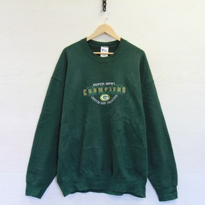 Vintage Green Bay Packers Pro Player Moletom gola careca Verde 2XL Bordado | eBay
