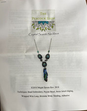 Megan Savors, Crystal Scarab Necklace