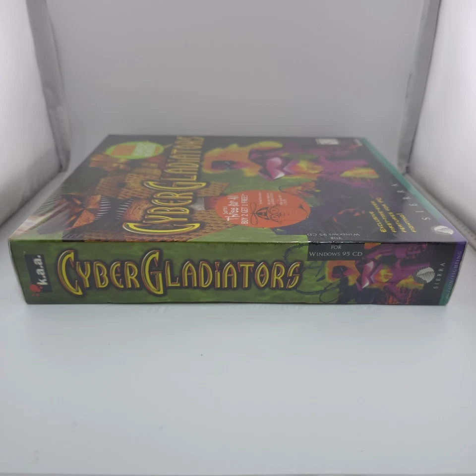 CyberGladiators, 1996, Big Box, New & Sealed - Image 4 of 4