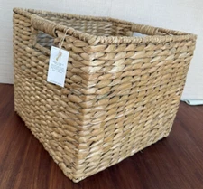 NEW LANDS END HOME SEAGRASS STORAGE BASKET LARGE