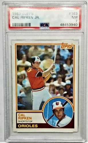 1983 Topps #163 Cal Ripken Jr. * PSA 7 Near Mint * Cert. # 48453940 | eBay