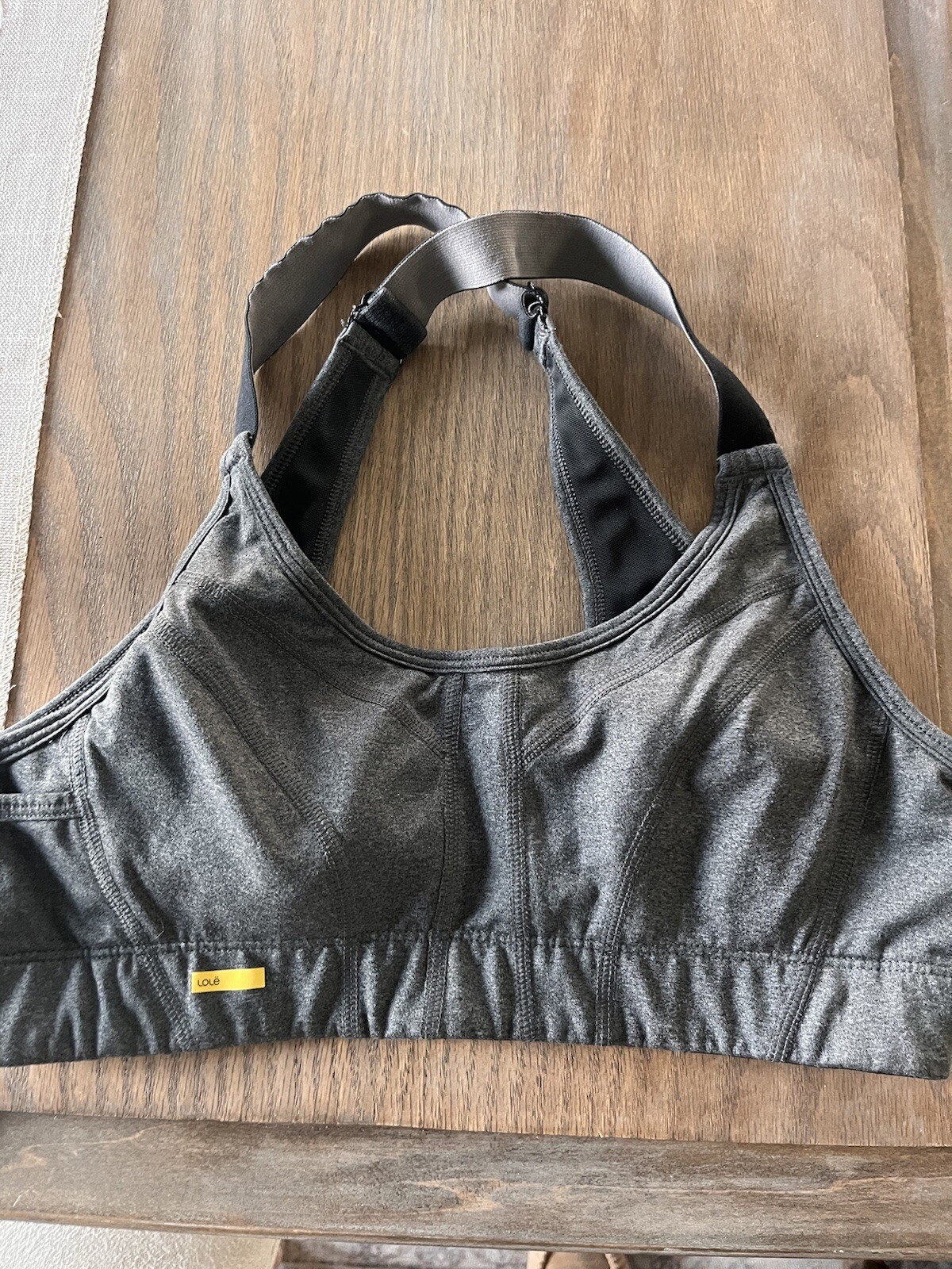 Lole Sports Bra With Small Pocket Medium eBay