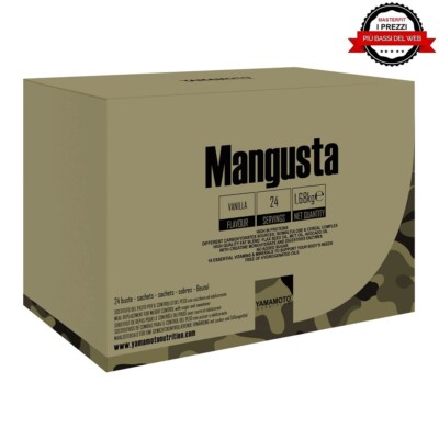 Yamamoto Nutrition Mongoose 24 Taschen - Meal Passend Geschmack Haselnussbraun