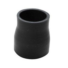 2"- 2.5" Straight Turbo/Intake/Intercooler Silicone Coupler Hose BLACK