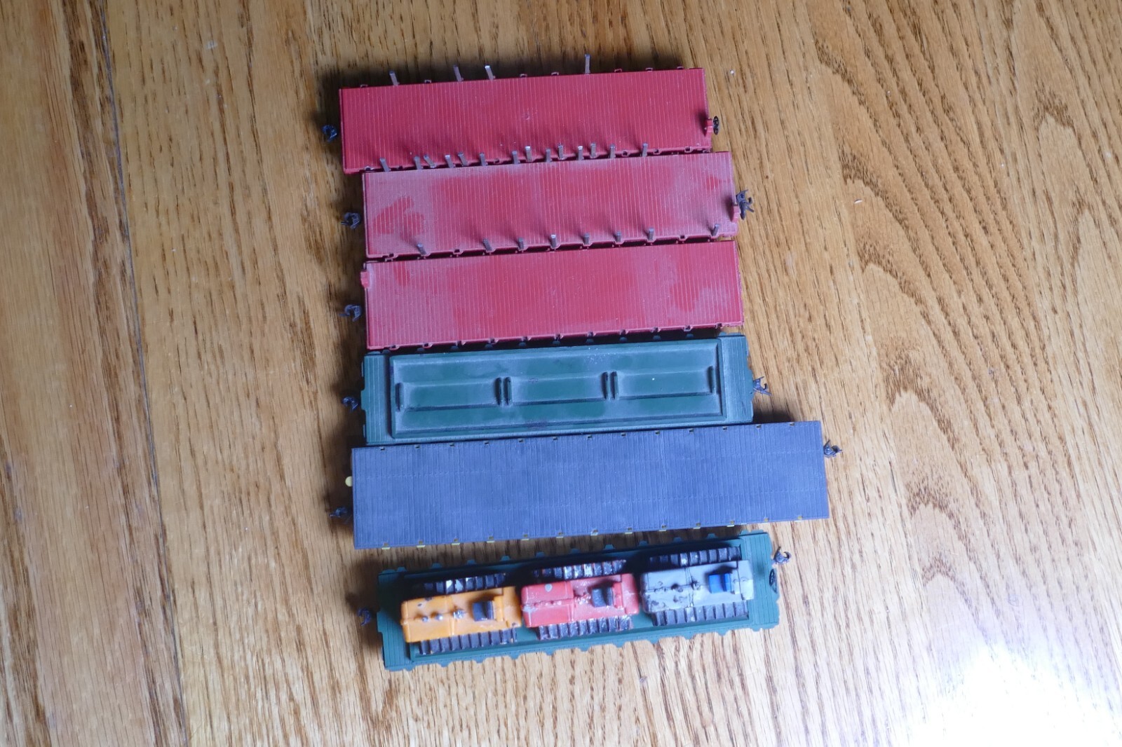 Lot of 6 HO Freight Cars eBay