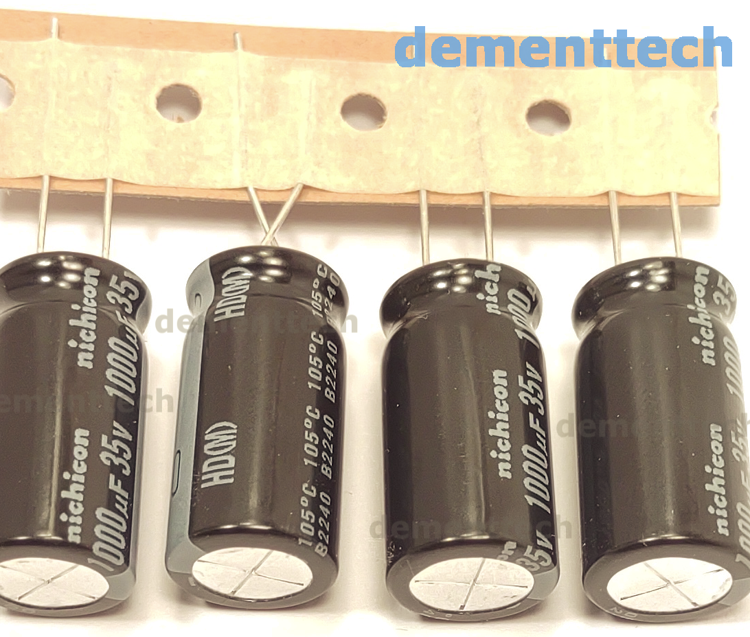 Nichicon Elko SMD Low ESR 1000uF 10V 90mR 10x10mm 105°C NEW [10 pcs] #B3