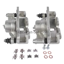Pair Front Left Right Brake Calipers for Honda Civic 1990-2000 with Pistons