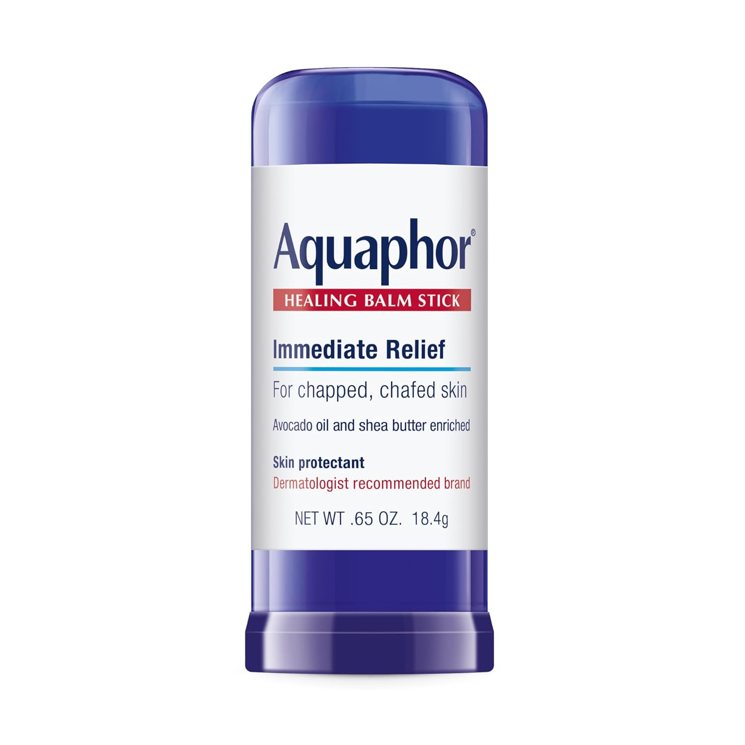 Aquaphor Healing Balm Stick with Avocado Oil and Shea Butter for Skin Protection