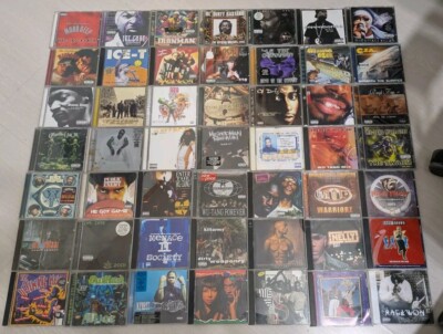 49xUS Rap Hip Hop Oldschool Sammlung Wu Tang, Mobb Deep, Method Man,ODB,2PAC,RZA