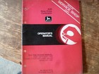 John Deere A20 Row-Crop Cultivator Owner Operator Maintenance Manual Om-N159524