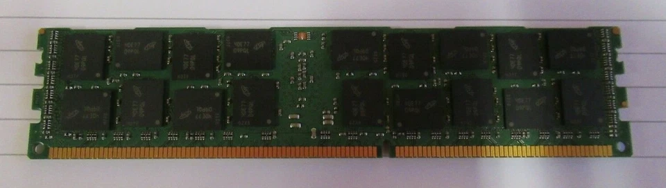 Micron MT36KSF2G72PZ-1G4E1FF MGY5T 16GB PC3-10600 DDR3 ECC CL9 240P DIMM Memory - Image 2 of 4