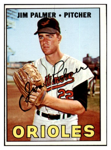 1967 TOPPS #475 JIM PALMER ORIOLES EX SET BREAK 501104 (KYCARDS)