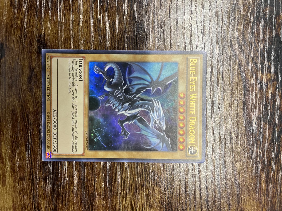 Blue-Eyes White Dragon JMPS-EN002 Shonen Jump Magazine