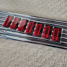 NEW Uncut KBS Tour Steel Iron Shaft X-Stiff Flex 4-PW 7 Shafts .355 Taper Tip