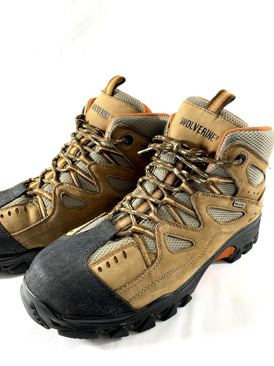 Wolverine Tan Leather Lace-Up Boots Wolverine® Men main image 3