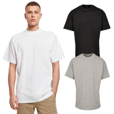 BuildyourBrand Premium Combed Jersey Loose Herren T-Shirt Tee bedruckbar Cotton