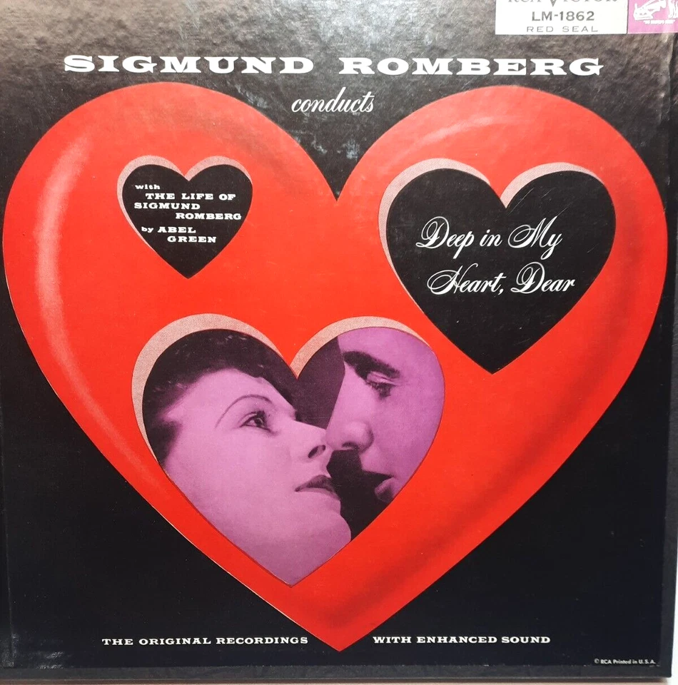 Sigmund Romberg: Deep In My Heart, Dear 1955 RCA LM-1862 Box Set with Insert NM - Image 3 of 4