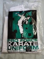 Pro Force Karate Uniform, Light Weight, Size 3, Cotton/Poly. New Martial Arts Gi