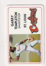 1981 PERMA GRAPHICS GARY TEMPLETON CARDINALS SUPER STAR CREDIT CARD JC-4453