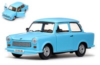 Sunstar 1/18 Sun Star Trabant 601 Blau Modellbau Statisches Modell Diecast