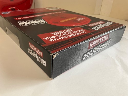 Tested ! Catch Phrase **Uncensored** Adult Handheld Game Manual Box Back Lit LCD - Imagen 9 de 19
