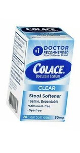 clear stool softener