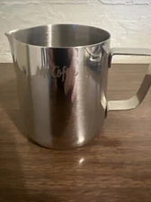 Mr. Coffee Milk Frothing Pitcher, Stainless Steel 12 Oz Cup Espresso