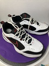 Size 11 - Nike Air Monarch IV White Black Red