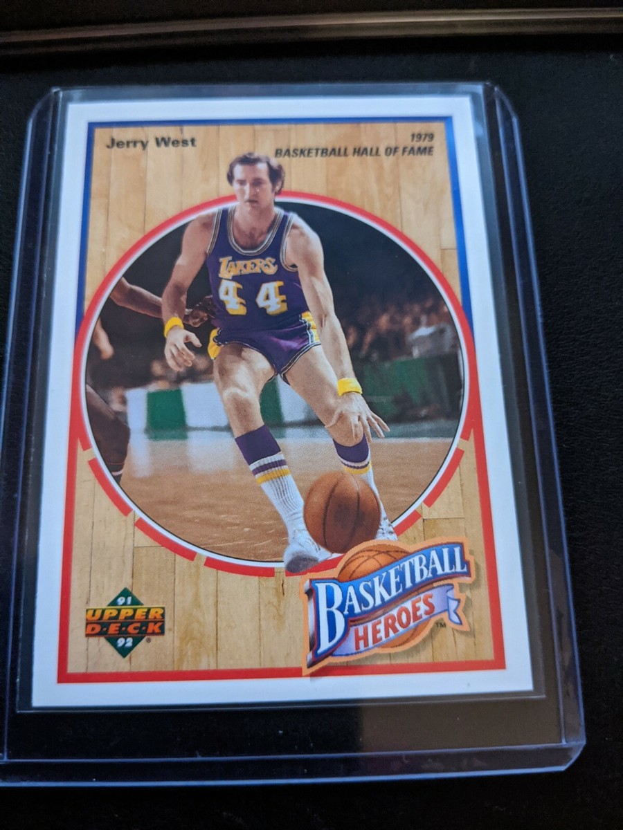 JERRY WEST 1991-92 Upper Deck Basketball Heroes 1979 FIND THE WEST