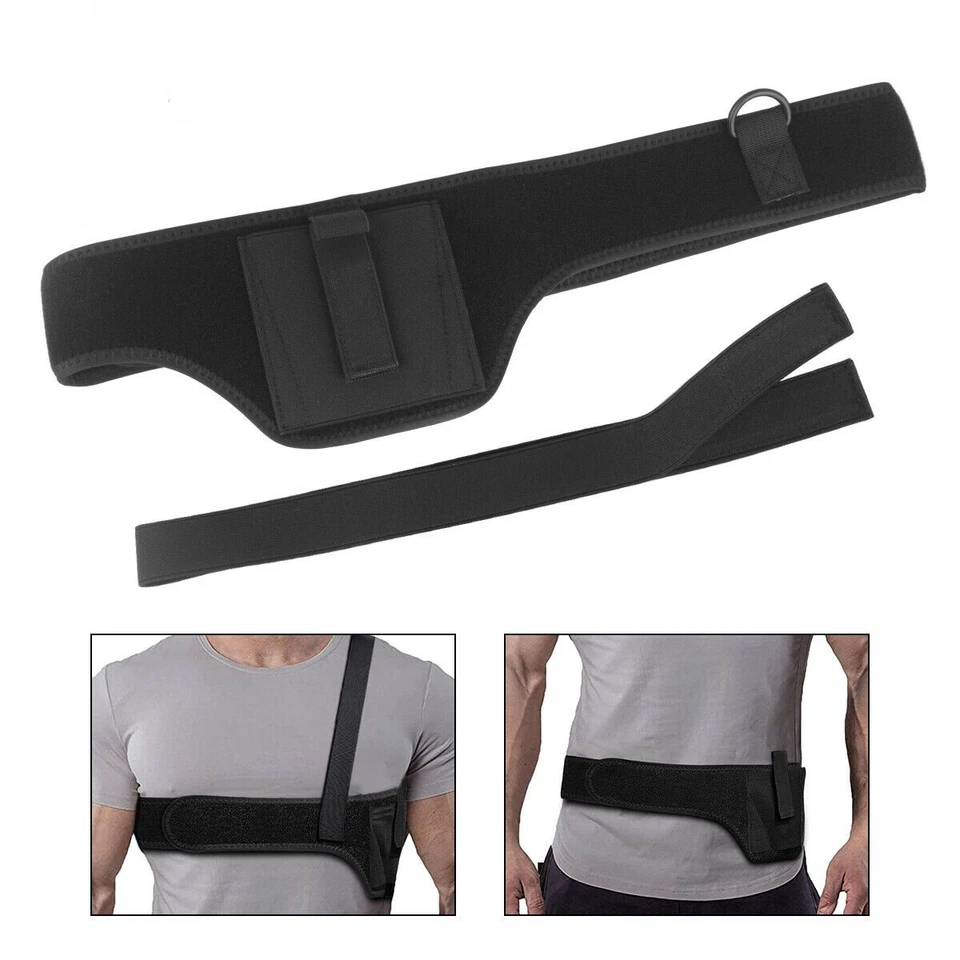 For All Pistol Deep Concealment Shoulder Underarm Gun Holster Concealed Carry  - Image 3 of 4