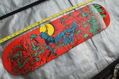 Z-FLEX Eric 'Tuma' Britton 2009 Autographed Rare 8x32in. Vintage