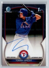 2023 Bowman Chrome TOMMY SPECHT Auto 1st Bowman CPA-TS