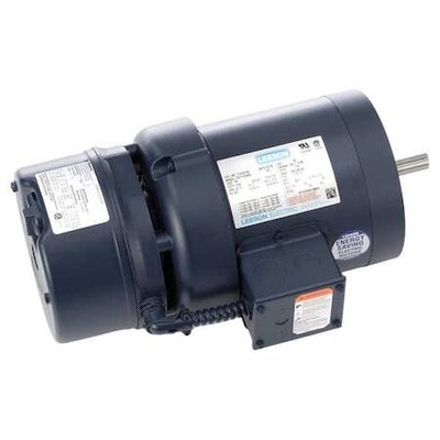 Leeson 114155.00 3-Phase Brake Motor, 3/4 Hp, 56C Frame, 208-230/460V Ac