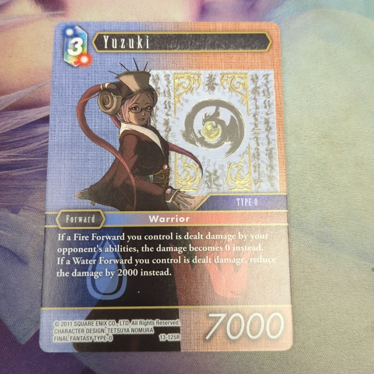 ファイナルファンタジーTCG Opus V 希少 Final Fantasy TCG Opus XIII Crystal Radiance Yuzuki 13-125R