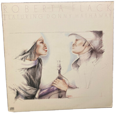 ROBERTA FLACK Feat. Donny Hathaway Vinyl LP Atlantic SD 16013 Vintage 1979 VG+