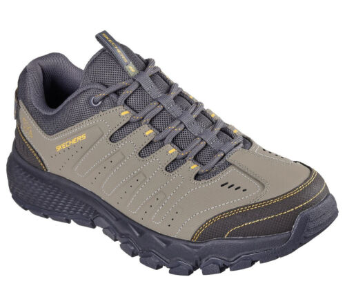 Man Skechers Dynamite AT Casual trail Style 237615 Color Natural/Gray Brand New
