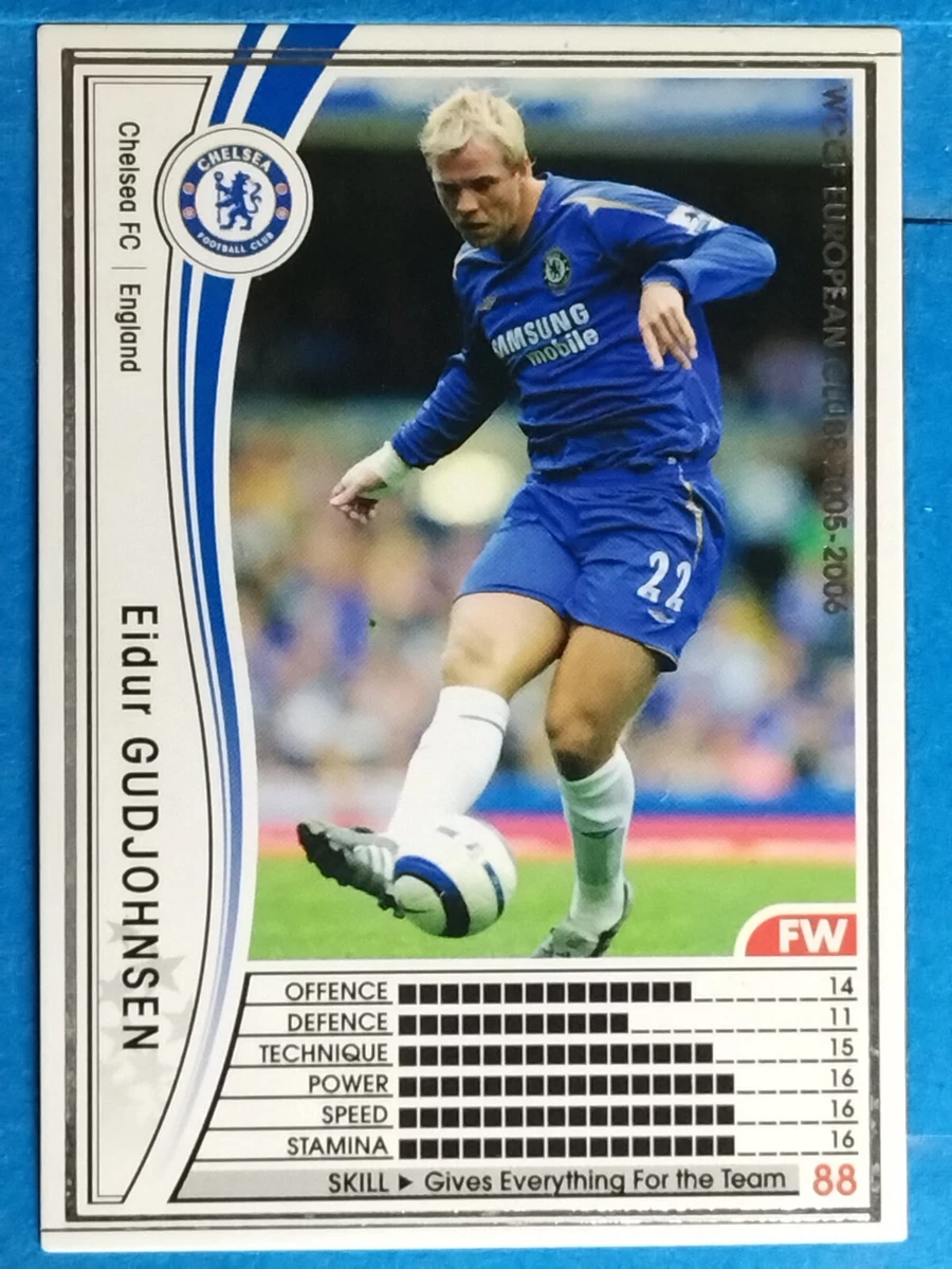 199★サッカー★eidur gudjohnsen★prostars 2005-06 Panini WCCF European Clubs - Eidur Gudjohnsen #032/336 for