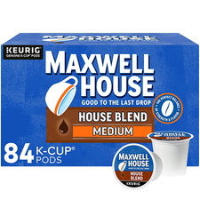 Maxwell House House Blend Light Roast K-Cup Coffee Pods 84 Pods 