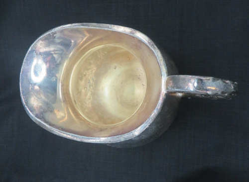 Vintage John Turton Hand Chased Silver Creamer Made in England #462 - Picture 5 of 6